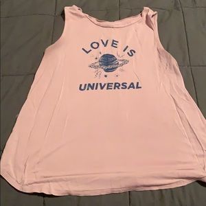 Old navy pink luxe top